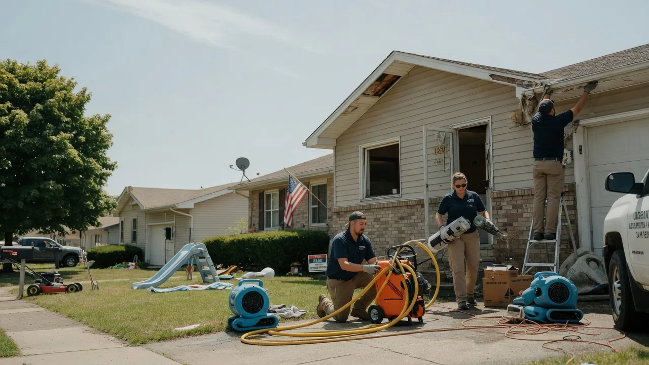 Water Damage Restoration in Cement City, MI near me